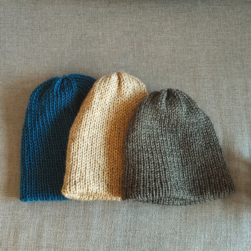 Three beanies large